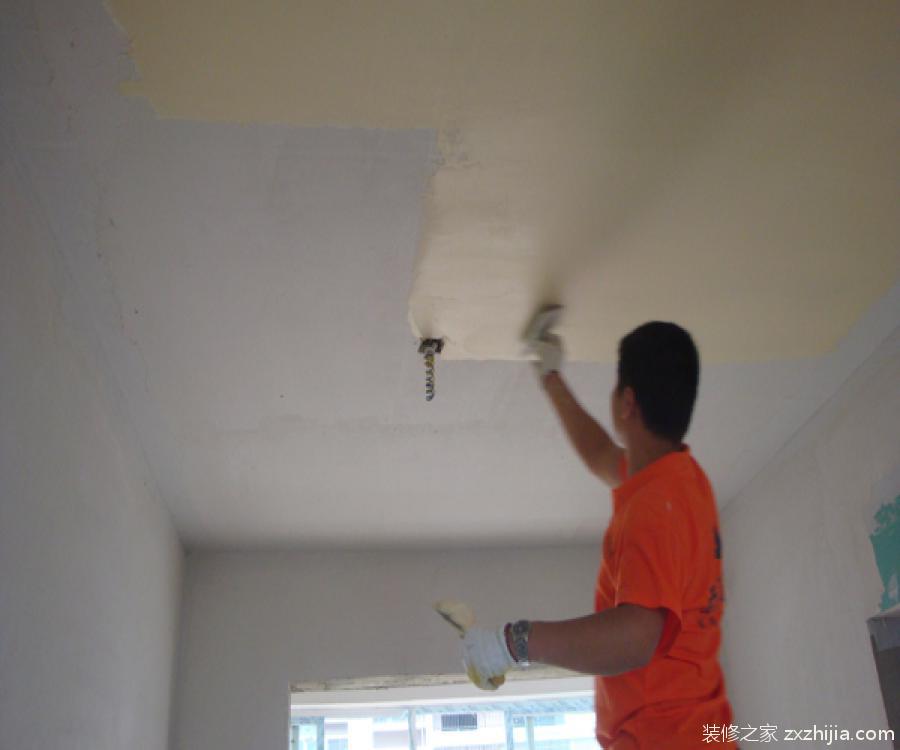 石膏冲筋打点图解_冲筋找平_石膏冲筋打点教程图解