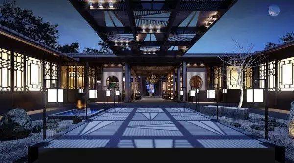 昆山金湖银滩合院别墅_合院_云鼎合院