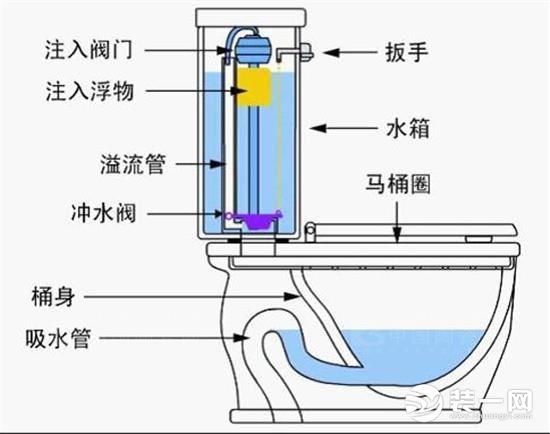 马桶虹吸式和超漩式_虹吸式马桶结构图_4孔虹吸超漩式马桶