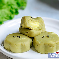绿豆冰沙糕_绿豆糕制作方法_蒸绿豆马蹄糕的做法